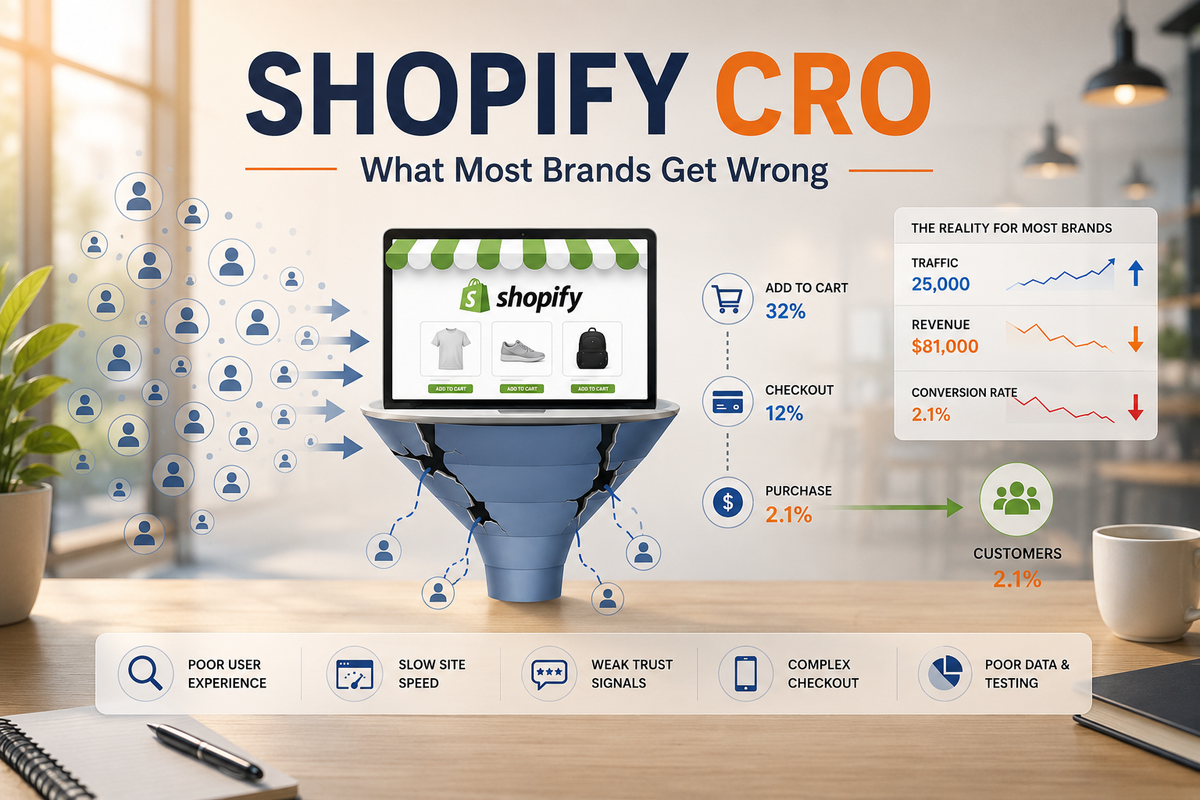 Shopify Conversion Rate Optimization: What Most Brands Get Wrong