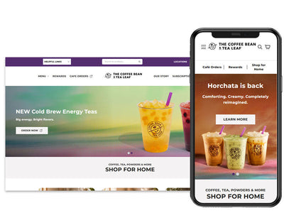 Coffee Bean & Tea Leaf Website & eCommerce Platform Modernization