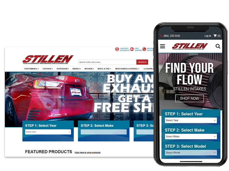 Stillen Magento Automotive Parts eCommerce Build