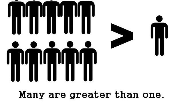 many greater than one
